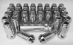 32 Gorilla Chrome Spline Lug Nuts 14X2 Ford F250 F350 Aftermarket Rims 1999-2002 New. Price: $53.97.