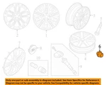 Ford Oem 12-25 Escape,focus Wheels Trim-wheel Nut CV6Z1012D New. Price: $21.45.