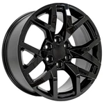 Oe Wheels CV66-20090-6550-28B 20" Replica Fits Chevrolet Suburban 1500 Black New. Price: $273.00.