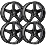 (SET-4) Touren TF96 20X9 5X120 35MM Gloss Black Wheels Rims Inch New. Price: $1367.60.