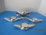4 True Spoke Center Caps 2 Bar Dome Spinners Wire Wheels New. Price: $99.95.