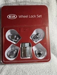Wheel Lock Set Genuine Kia Part # U8440-50001 Oem New. Price: $20.00.