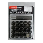 Rays 17-HEX Lock Nut Set 5-HOLE M12 1.5 Black 74082000000BKFROM Jp New. Price: $103.81.