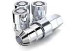 Pack Chrome M14X1.50 (1.97" L) Cone Seat Socket Type Wheel Lock Random Pattern New. Price: $28.99.