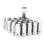 Vista Wheel Accessories 9/16" Bulge Acorn Spline Lug Nuts 1.9" 8 Install Kit New. Price: $89.05.