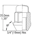 Coyote Archived 871150 Lug Blg 3 4 M12 75 New. Price: $81.22.