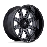 Fuel Darkstar Matte Gunmetal Black Lip Rim: 20X9, 6X114.3/6X139.7/6X4.5/6X5.5, New. Price: $435.00.