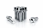 10 Pack 14X1.5 Chrome Ball Seat Lug Bolts 17MM Hex Long 40MM Shank For Spacers New. Price: $24.99.