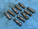 Lot 10 Rare Restoration Hardware Ball Stud Pivots Clutch Linkage Ferrari Metric New. Price: $25.00.