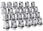 24 Pcs Lug Nuts With Mag Flat Seat, 13/16'' Hex M12X1.5, Chrome New. Price: $35.40.