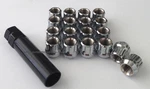 Chrome Open-end Spline Drive/small Diameter Wheel/lug Nuts, M12X1.5, Set Of 20 New. Price: $19.99.