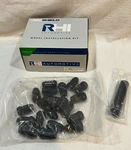 20 Pc. Black Chrome Lug Nut Spline Drive Kit 12X1.5 Rhi 8747K5-B W/ Key New. Price: $29.33.
