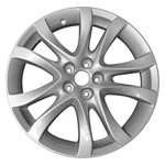 For Mazda 14-16 Cci V-spoke Silver 19X7.5 Alloy Factory Wheel Remanufactured Used. Price: $281.93.