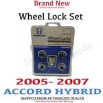 2005- 2007 Honda Accord Hybrid Genuine Wheel Lock Set 08181-SF1C0AH. Price: $56.33.