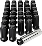 Orion Motor Tech Wheel Lug Nuts 32 Pack, Black X 9/16-18, New. Price: $41.16.