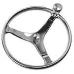 Lewmar 15.5IN Power Grip Wheel Stainless Steel M12 Nut New. Price: $237.95.