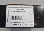 Gorilla Automotive Lug 1/2 Spline Wik Pass Chrome K5CS-00012GR Wheel Kit. Price: $23.99.