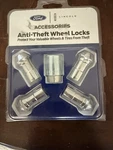 Ford EK4Z-1A043-A Anti-theft Wheel Locks, Chrome Fits Selected 2015-2025 Models New. Price: $42.00.