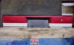 1989-1991 Plymouth Acclaim Taillight Finish Trunk Lid License Plate Pocket Panel Used. Price: $135.00.