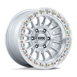 Kmc Wheels Rim KM552 Ims 18X9 8X6.5 ET18 125.1CB Gloss Silver W/ Machined Face New. Price: $495.00.