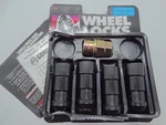 (opened) Gorilla Wheel Locks, 14X1.5, Duplex, Bulge Acorn, Black, 66641BC CR80 Used. Price: $26.00.