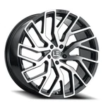 22X10.5 Luxxx Le Gloss Black Machined Face Wheel 5X115 (30MM) New. Price: $401.82.