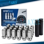 26PC 14X1.5 Chrome Wheel Lug Nuts W/ Two Keys For Silverado Sierra Yukon Xl 1500 New. Price: $39.55.