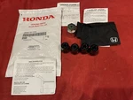 Genuine Honda Pilot Odyssey Acura Black Chrome Locking Wheel Lug Nut Set New. Price: $55.00.