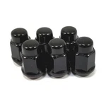 6X Excalibur 1957BK Lug Nuts 12X1.50 Bulge Acorn 3/4" Hex Black New. Price: $13.57.