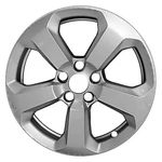 For Jeep Compass 17-18 Alloy Factory Wheel 5-SPOKE Sparkle Silver 17X7 Used. Price: $257.91.