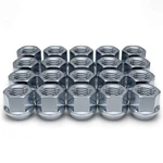 White Knight 1306-1S-20AM Zinc M12X1.25 Open-end Bulge Acorn Lug Nut, Pack New. Price: $22.20.