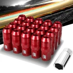 J2 20PCS Red M12X1.25 Open End 21MM OD/50MM Tall Conical Seat Lug Nuts New. Price: $59.99.