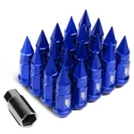 J2 7075 Forged Aluminum M12X1.5 20PCS 8CM Spiky Cap Lug Nut Set W/adapter Blue New. Price: $48.44.