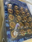 Project Kics Leggdura Open Ended Lug Nut Lock Set Of 20 53MM 12X1.5 Gold Jdm New. Price: $235.00.