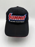 Summit Racing Equipment Hat Cap Baseball Strap Back Black Mens One Size Usa Flag Pre-owned. Price: $12.00.