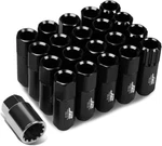 7075 Aluminum Black M12 X 1.5 16PCS L: 60MM Open End Lug Nut W/4PCS Lock+key New. Price: $56.99.