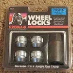 Gorilla Guard Wheel Locks 14MM X 1.5 Acorn #78641N New. Price: $14.95.