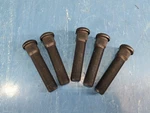 Box Of (5) World American Metric Grade 8 Serrated Wheel Bolt Stud M22X1.5 1/4" New. Price: $14.99.