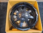(qty 1)G-FX TR12 Matte Black Wheel Rim 18X9 6X135 6X139.7 0MM T12 890-6009-00 Mb New. Price: $182.04.
