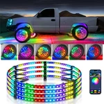 15.5" Wheel Ring Lights Rgb+ic Double Row Dream Color Led Neon Car Truck New. Price: $169.50.