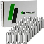 Dpaccessories Chrome 9/16-18 Lug Nuts For Aftermarket Wheels Closed End Xl ... New. Price: $96.78.