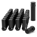 Spline Lug Nut 9 16-18 Closed End 32PCS For Dodge Ram 1500 2500 3500 Black New. Price: $51.44.