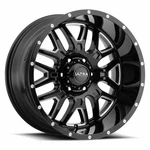 20" Ultra 203BM Hunter Gloss Black Milled 20X10 6X135 -25MM Ford Lincoln Rim New. Price: $341.43.