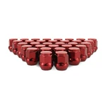 Mishimoto Steel Lug Nuts, M14X1.5, Acorn Seat, 32PC Set, Red New. Price: $47.95.