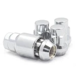 Lug Wheel Nuts 7/16 -20 Chrome Bulge Acorn Locking Set New. Price: $15.99.