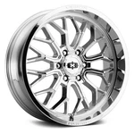 Vision 402 Riot Wheel 20X12 (-51, 6X139.7, 106.2) Chrome Single Rim New. Price: $600.92.