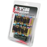 Wheel Mate For Monster Locking Lug Nut Set Of Chrome Neon 14X1.50 - Automotive New. Price: $124.99.