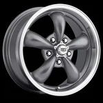 Rev Wheels 100S-7706500 Series- 17X7 Bs 5X4.5/5X114.3 Gray New. Price: $189.95.