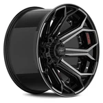 4PLAY 4P80R Wheel 20X10 (-24, 8X170, 124.9) Black Single Rim New. Price: $500.00.