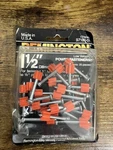Remington 97180-1 Low Velocity Power Fasteners 1/2" Qty 25 New. Price: $9.99.
